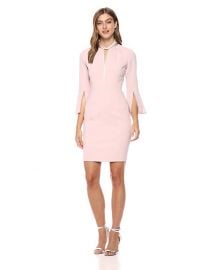 Elie Tahari Dorothea Fluid Crepe Dress at Amazon